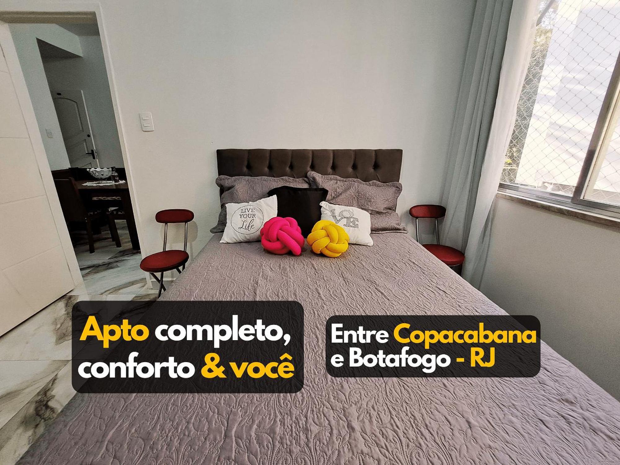 ריו דה ז'ניירו Estudio Completo Entre Botafogo E Copacabana מראה חיצוני תמונה
